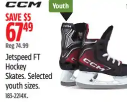 Canadian Tire Jetspeed FT Hockey Skates offer