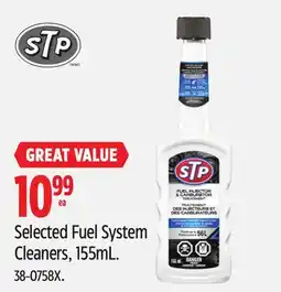 Canadian Tire Selected STP Fuel System Cleaners offer