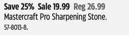 Canadian Tire Mastercraft Pro Sharpening Stone offer