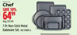Canadian Tire MasterChef 7-Pc Non-Stick Metal Bakeware Set offer