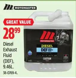 Canadian Tire Diesel Exhaust Fluid (DEF) offer