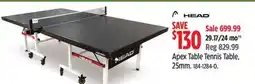 Canadian Tire Apex Table Tennis Table offer