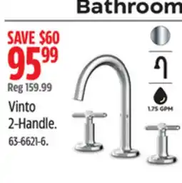 Canadian Tire Vinto 2-Handle offer