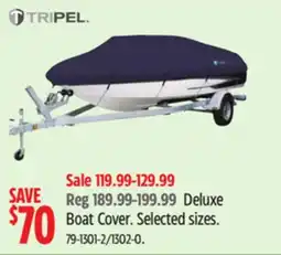 Canadian Tire Tripel Deluxe Boat Cover offer