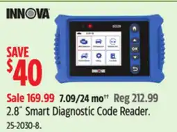 Canadian Tire 2.8 Smart Diagnostic Code Reader offer