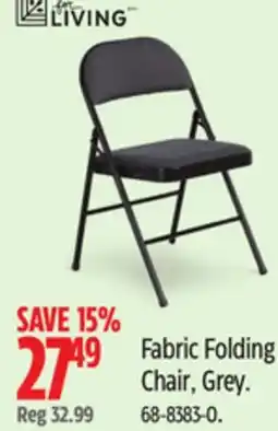 Canadian Tire Fabric Folding Chair, Grey offer