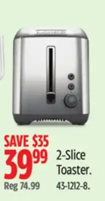 Canadian Tire BLACK + DECKER 2-Slice Toaster offer