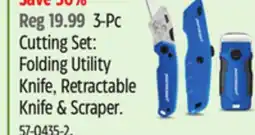 Canadian Tire 3-Pc Cutting Set: offer