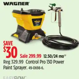 Canadian Tire Control Pro 130 Power Paint Sprayer offer