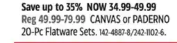 Canadian Tire CANVAS or PADERNO offer