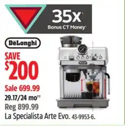 Canadian Tire La Specialista Arte Evo offer