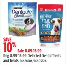 Canadian Tire Selected Dental Treats and Treats offer