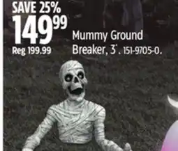 Canadian Tire Mummy Ground Breaker offer