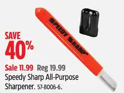 Canadian Tire Speedy Sharp All-Purpose Sharpener offer