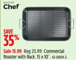 Canadian Tire Masterchef Commercial Roaster with Rack offer