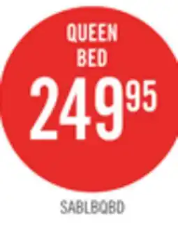 The Brick Sable Panel Bed with Headboard & Frame, Dark Grey - Queen Size offer