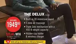 The Brick THE DELUX RECLINER offer