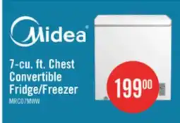 The Brick Midea 7 Cu. Ft. Convertible Chest Refrigerator-Freezer - MRC07M4CWW offer