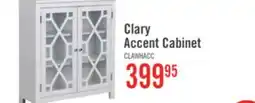 The Brick Clary 31.5 Accent Cabinet with Glass Doors - White offer