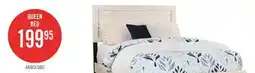 The Brick Arbor Panel Bed, Driftwood White - Queen Size offer