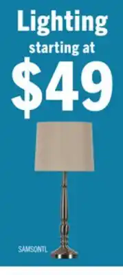 The Brick Samson 24.5 Traditional Brushed Nickel Table Lamp offer