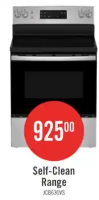 The Brick GE 5 Cu. Ft. Electric Range with Self Clean and 4 Burners - Stainless Steel - JCB630SVSS offer