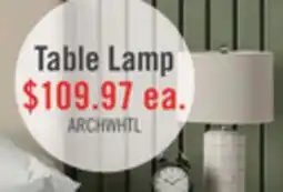 The Brick Archer 21 Grey and White Ceramic Table Lamp offer