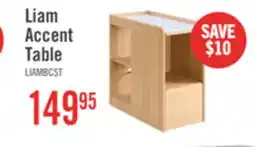 The Brick Liam 23.5 Accent Table with Sintered Stone Top and Drawer– Harvest Oak offer