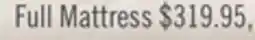 The Brick Full Mattress offer