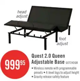 The Brick Quest 2.0 Queen Adjustable Base offer