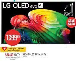 The Brick LG 55 B6 4K OLED AI Smart TV (OLED55B6GUA.ACC ) - 2026 Model offer