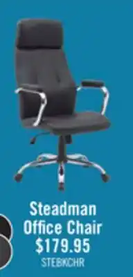 The Brick Steadman 24.4 Office Chair - Black offer