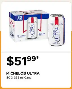 The Beer Store MICHELOB ULTRA offer