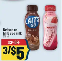 Marché Adonis Neilson or Milk 2Go milk offer