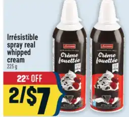 Marché Adonis IRRÉSISTIBLE SPRAY REAL WHIPPED CREAM offer