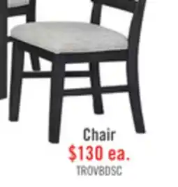 The Brick Trove Dining Chair, Ladder-back – Black offer