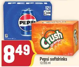 Marché Adonis Pepsi softdrinks offer