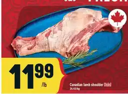 Marché Adonis CANADIAN LAMB SHOULDER HALAL offer