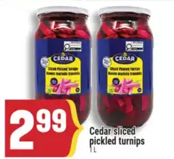 Marché Adonis CEDAR SLICED PICKLED TURNIPS offer