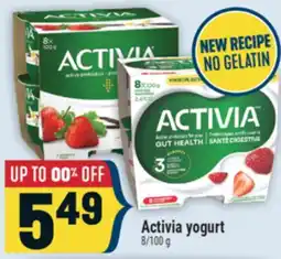 Marché Adonis Activia yogurt offer