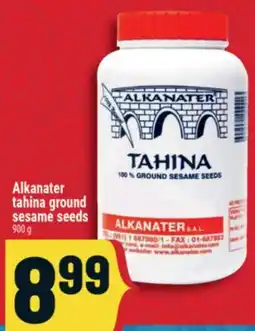 Marché Adonis Alkanater tahina ground sesame seeds offer