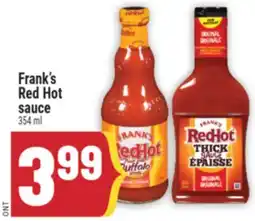 Marché Adonis FRANK'S RED HOT SAUCE offer