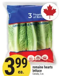 Marché Adonis romaine hearts lettuce offer