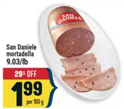 Marché Adonis San Daniele mortadella offer