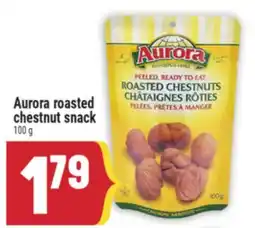 Marché Adonis Aurora roasted chestnut snack offer
