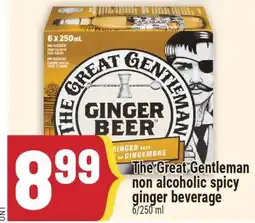 Marché Adonis The Great Gentleman non alcoholic spicy ginger beverage offer
