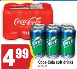 Marché Adonis COCA-COLA SOFT DRINKS offer