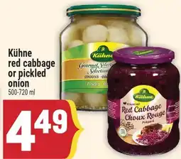 Marché Adonis KÜHNE RED CABBAGE OR PICKLED ONION offer