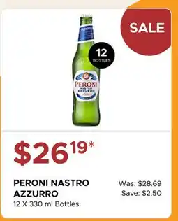 The Beer Store PERONI NASTRO AZZURRO offer