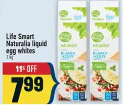 Marché Adonis Life Smart Naturalia liquid egg whites offer